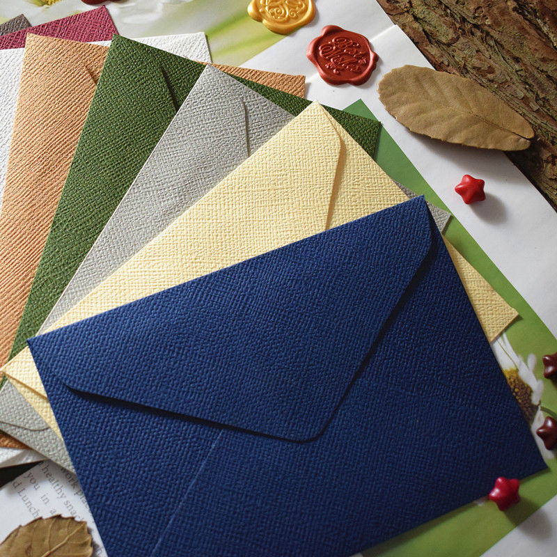 Wax Seal Letter Kit - 50 ピース/ロット 20.1 × 15.1 センチメートル封筒結婚式招待状ビジネス高級