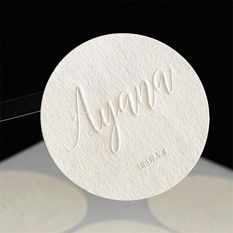 Personalised Candle Label - カスタム特殊テクスチャ紙エンボス加工ラベルステッカー カスタム粘着式ヴィンテージキャンドルラベル