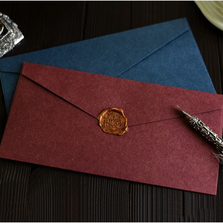 Wax Seal Letter Kit - 1 個の紙封筒ビジネス誕生日ヴィンテージ現金固体封筒予算ヴィンテージ紙カード収納袋文房具ギフト
