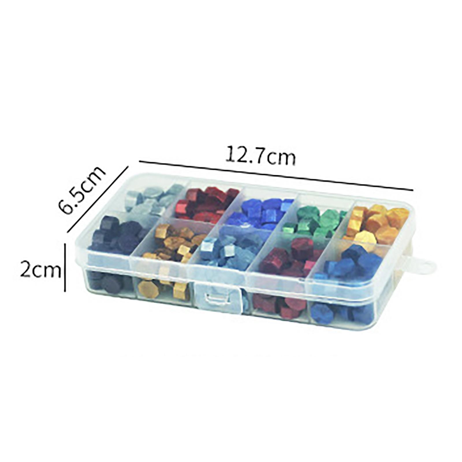 ファイアーペイントワックスシーリングビーズ、ミックスカラーキ - Wax Seal Letter Kit のレビューと価格
