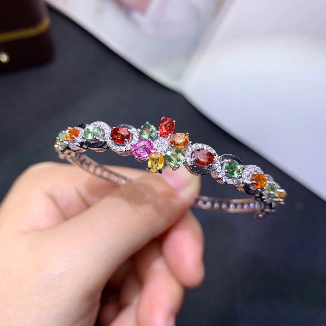 Foydjew 新高級レインボーキャンディーカラー人工トルマ - Coordinates Bracelet のレビューと価格