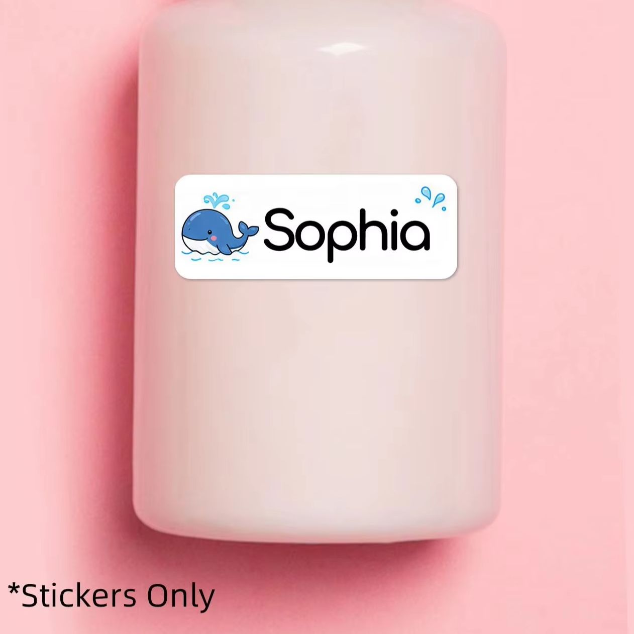 1-500枚のカスタム漫画名前ステッカー、スポーツボトル、キ - Personalised Candle Label のレビューと価格