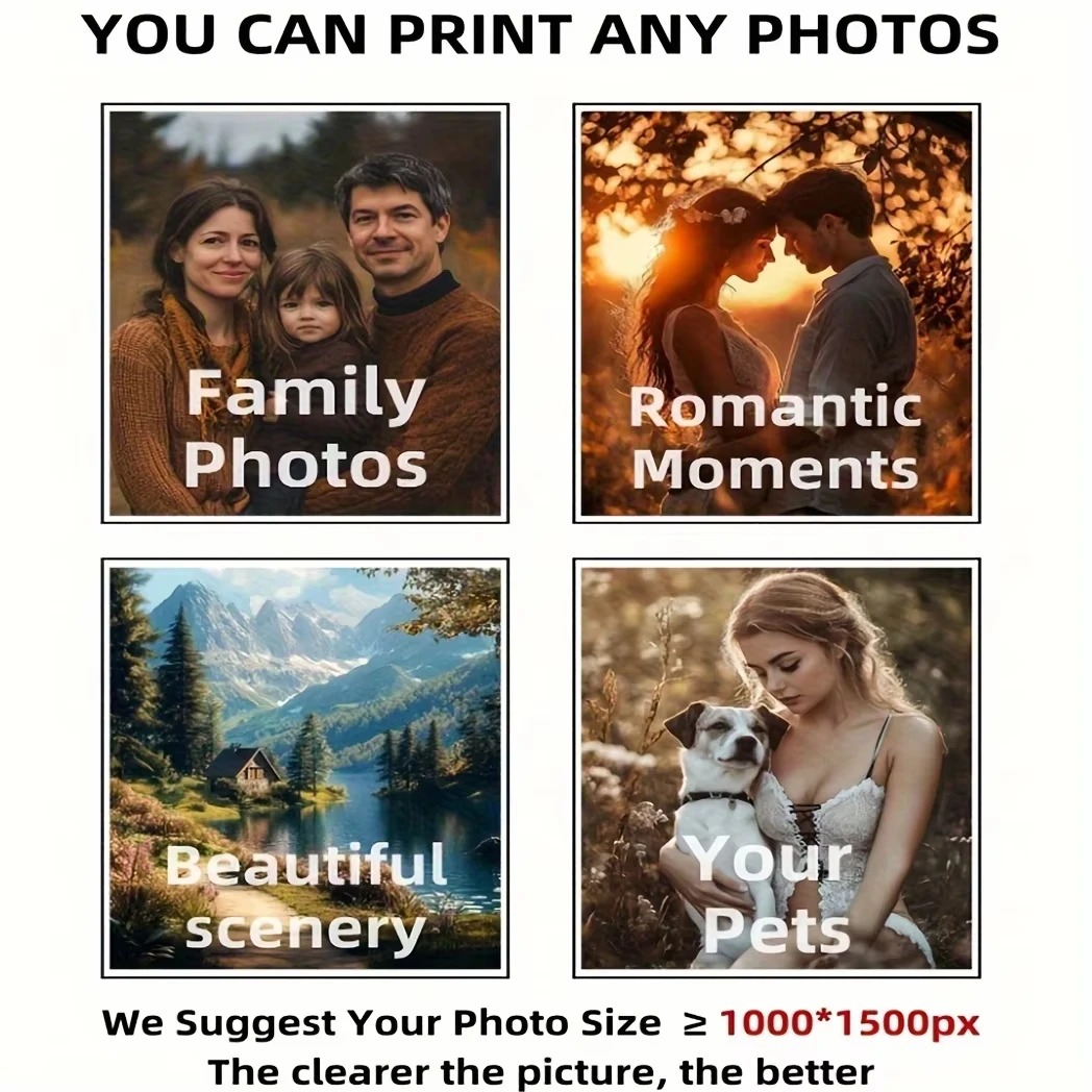 カスタムプリントキャンバス絵画、あなたの写真から作る、結婚式 - Custom Map Poster のレビューと価格