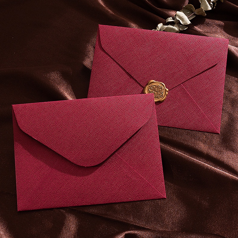 レトロなリネンパターンの封筒、卒業式のアルファベットの高品質 - Wax Seal Letter Kit のレビューと価格